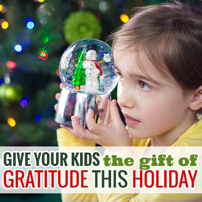 give the gift of gratitude to your kids this Christmas season, local parenting expert shares 3 tips for parents on how to enhance more please and thank you's to adults who give them gifts by encouraging gratefulness in life and thankfulness, decrease stress in parents and children by communicating clear expectations and building skills on how to actually be thankful instead of being forced to say thank you.